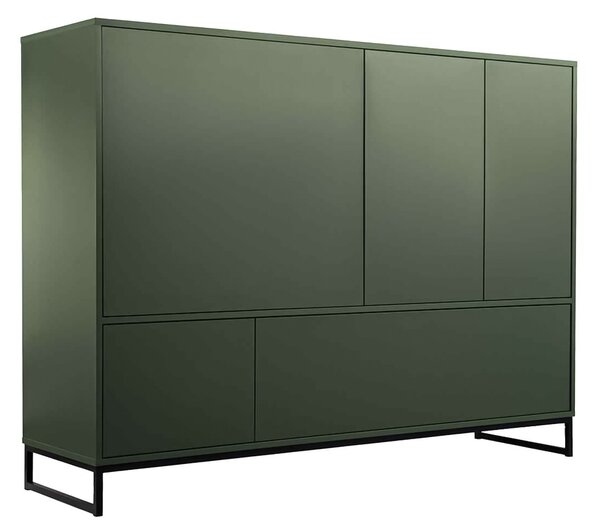 Komoda AZIR 160 cm do Salonu Sypialni Zielony