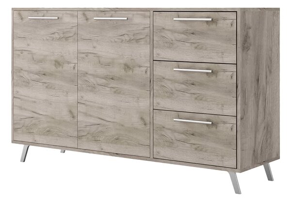 Komoda ELISE 140 cm do Salonu Sypialni Dąb