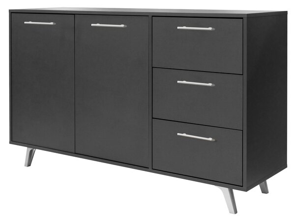 Komoda ELISE 140 cm do Salonu Sypialni Grafit