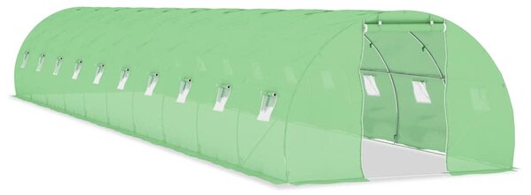Szklarnia ogrodowa, 45 m², 15 x 3 x 2 m