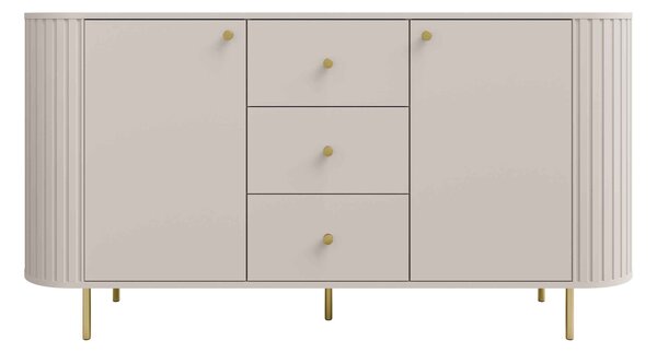 Komoda BOLLA 164,4 cm do Salonu Sypialni Odcienie beżu
