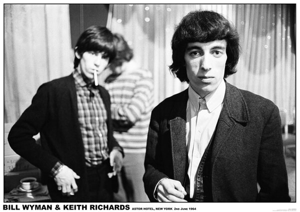 Plakat, Obraz Rolling Stones - New York 1964, (84.1 x 59.4 cm)