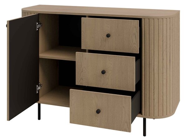 Komoda BOLLA 123 cm do Salonu Sypialni Dąb