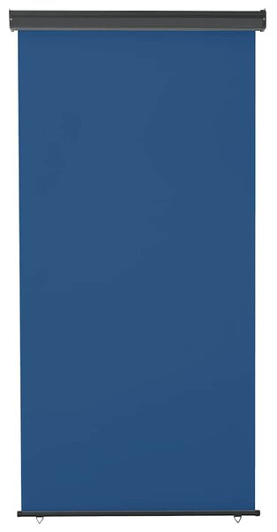 Markiza boczna na balkon, 125 x 250 cm, niebieska