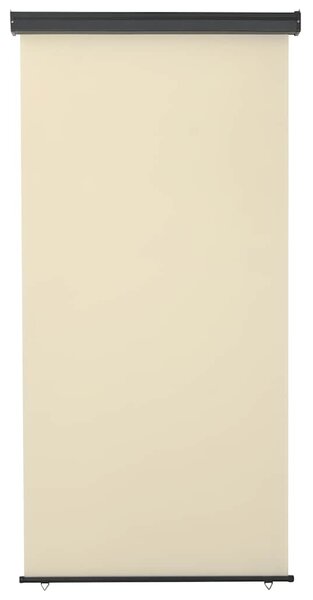 Markiza boczna na balkon, 125 x 250 cm, kremowa