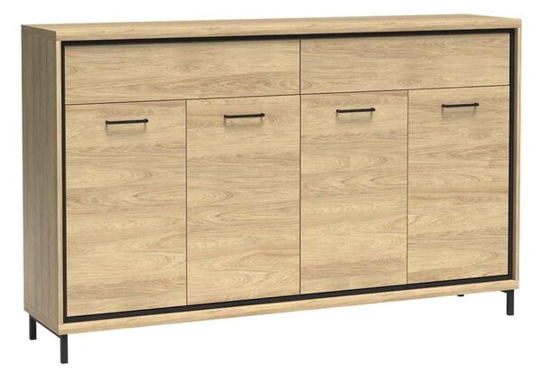 Komoda SYNDRA 177,2 cm do Salonu Sypialni Dąb