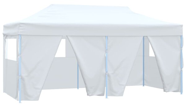Profesjonalny, składany namiot imprezowy, 4 ściany, 3x6 m, stal