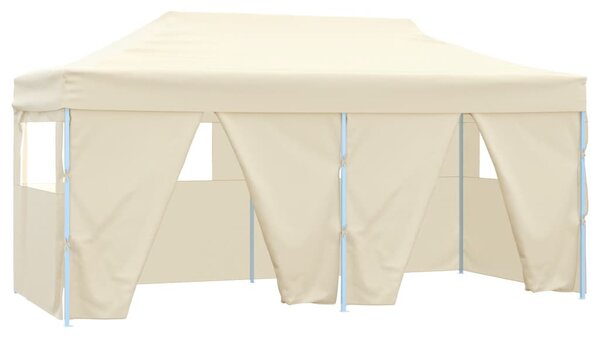 Profesjonalny, składany namiot imprezowy, 4 ściany, 3x6 m, stal