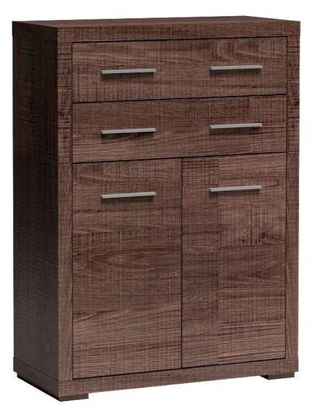 Komoda SALERNO 88 cm do Salonu Sypialni Brązowy