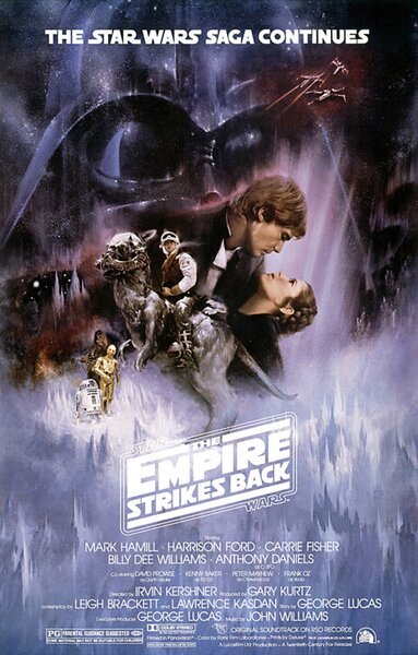 Plakat, Obraz Star Wars Epizod V - Imperium kontratakuje, (61 x 91.5 cm)