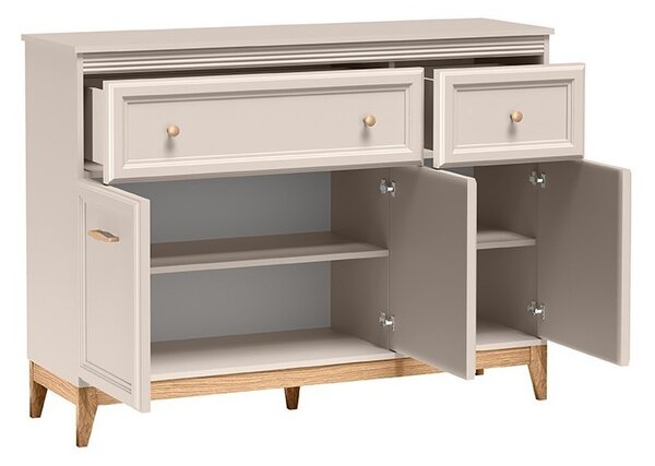Komoda CUNEO 135,5 cm do Salonu Sypialni Kaszmir
