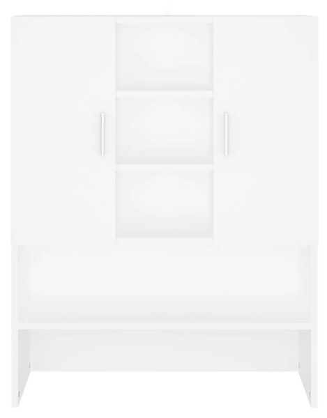 Szafka na pralkę, biała, 70,5x25,5x90 cm