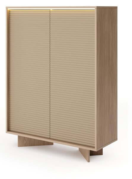 Komoda RIGATO 103,9 cm do Salonu Sypialni Odcienie beżu