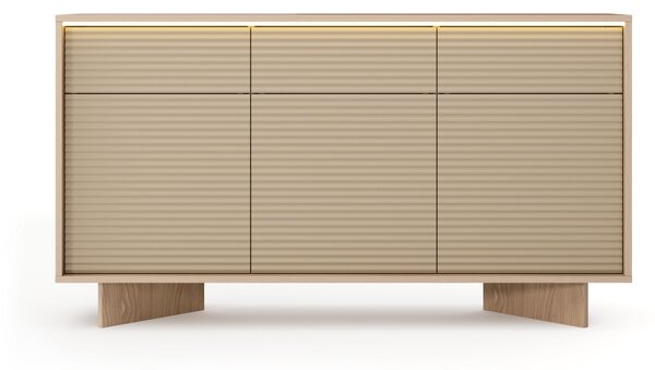 Komoda RIGATO 153,9 cm do Salonu Sypialni Odcienie beżu