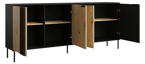 Komoda MERIDIAN 220 cm do Salonu Sypialni Dąb