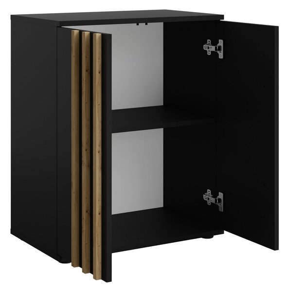 Komoda TECTONIC 60 cm do Salonu Sypialni Czarny