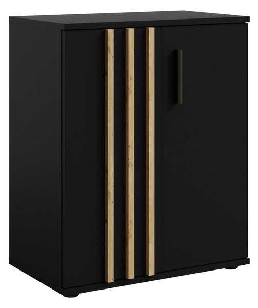 Komoda TECTONIC 60 cm do Salonu Sypialni Czarny