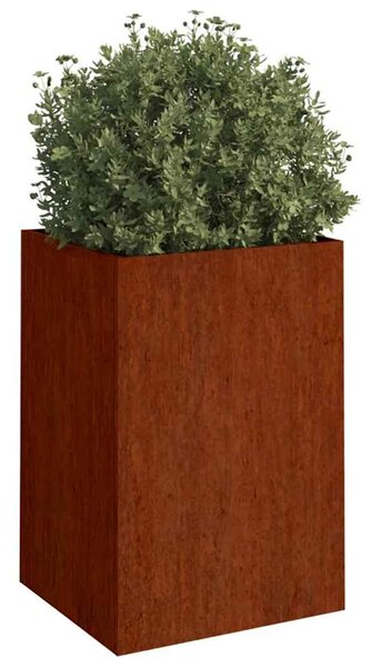 Donica, 42x38x75 cm, stal kortenowska