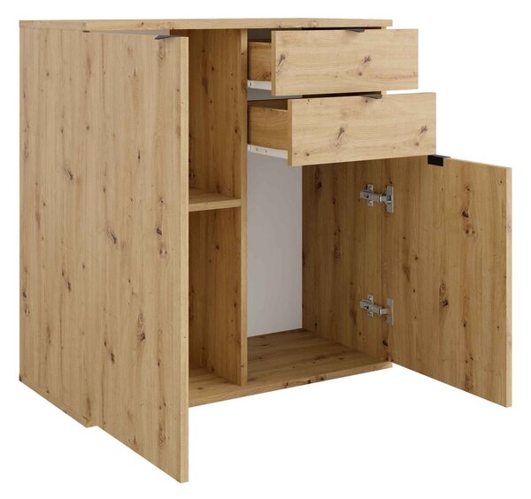 Komoda METRIX 80 cm do Salonu Sypialni Dąb artisan