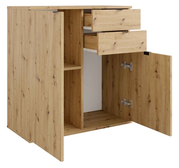 Komoda METRIX 120 cm do Salonu Sypialni Dąb artisan