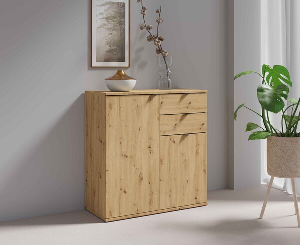 Komoda METRIX 80 cm do Salonu Sypialni Dąb artisan