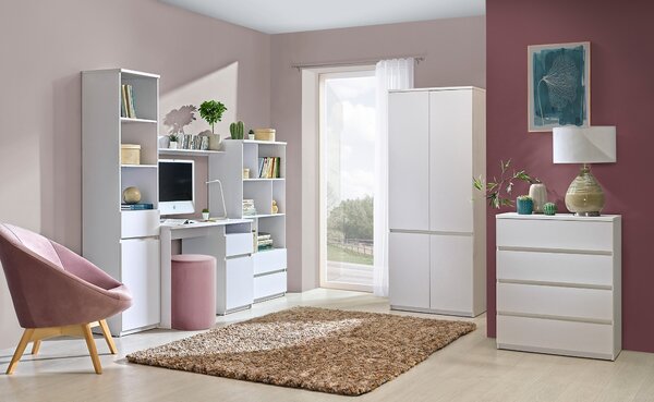 Komoda KRYOS 80,1 cm do Salonu Sypialni Biały
