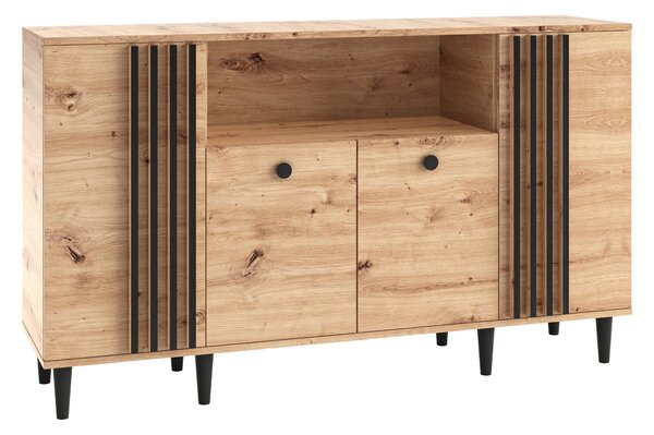 Komoda ARTIANO 160 cm do Salonu Sypialni Dąb artisan