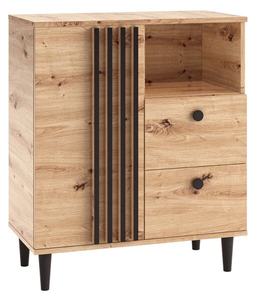 Komoda ARTIANO 80 cm do Salonu Sypialni Dąb artisan