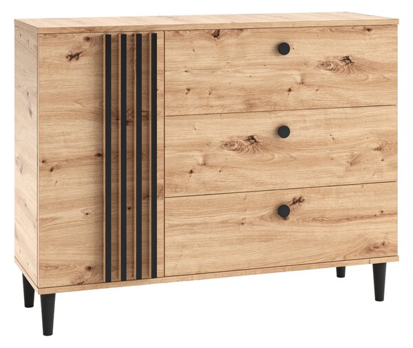 Komoda ARTIANO 120 cm do Salonu Sypialni Dąb artisan