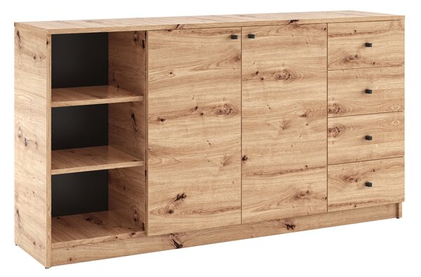 Komoda NATURIO 160 cm do Salonu Sypialni Dąb artisan