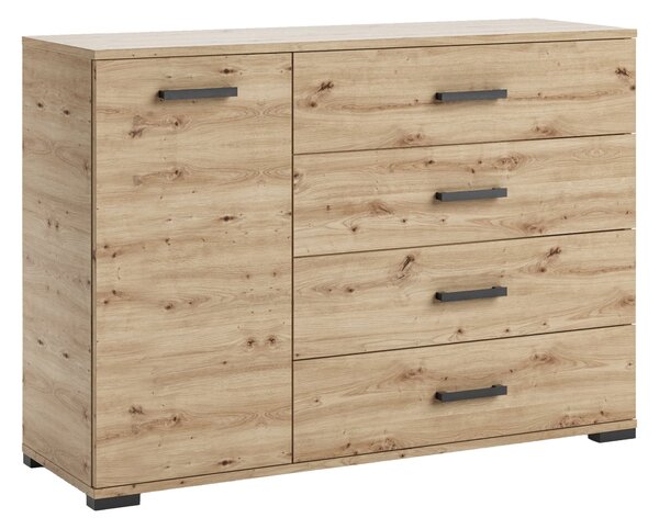 Komoda ALBANO 120 cm do Salonu Sypialni Dąb artisan