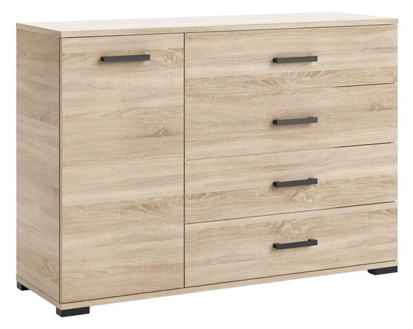 Komoda ALBANO 120 cm do Salonu Sypialni Dąb sonoma