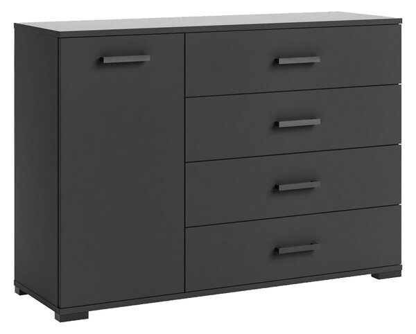 Komoda ALBANO 120 cm do Salonu Sypialni Czarny