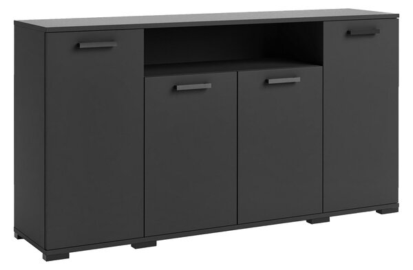 Komoda ALBANO 160 cm do Salonu Sypialni Czarny