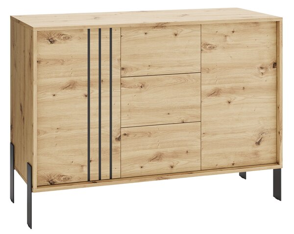 Komoda VALOZA 120 cm do Salonu Sypialni Dąb artisan