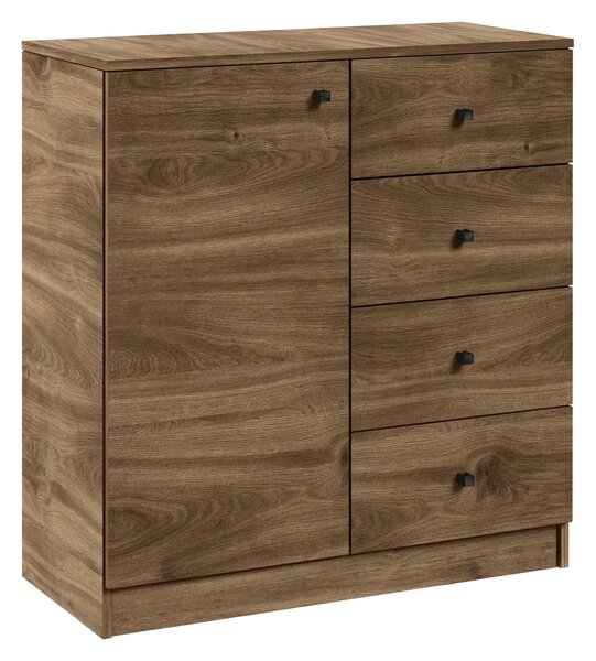 Komoda NESTOS 80 cm do Salonu Sypialni Brąz