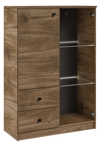 Komoda NESTOS 80 cm do Salonu Sypialni Brąz