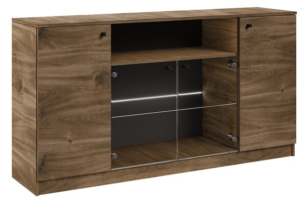 Komoda NESTOS 160 cm do Salonu Sypialni Brąz