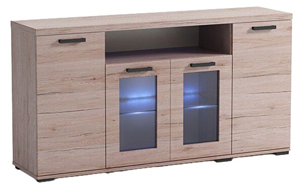 Komoda LIVORNO 160 cm do Salonu Sypialni Dąb