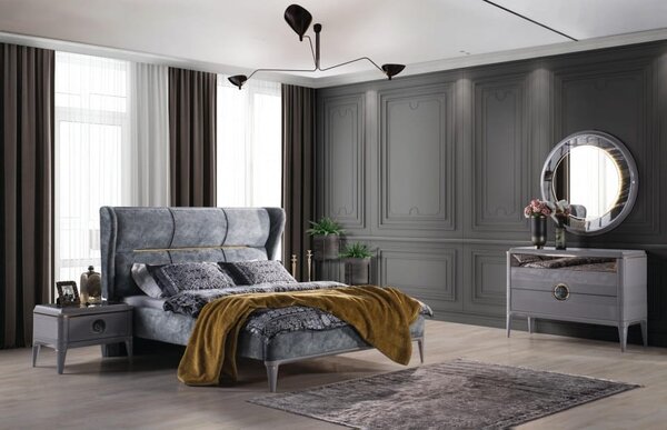 Łóżko 120x200 Tapicerowane NERANO | Tkaniny i Kolory Do Wyboru