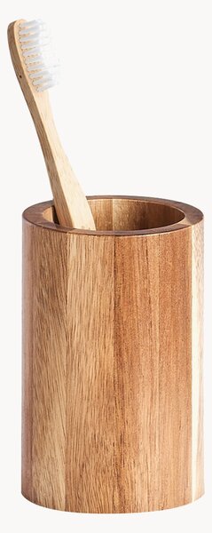 Kubek na szczoteczki z drewna akacjowego Wood