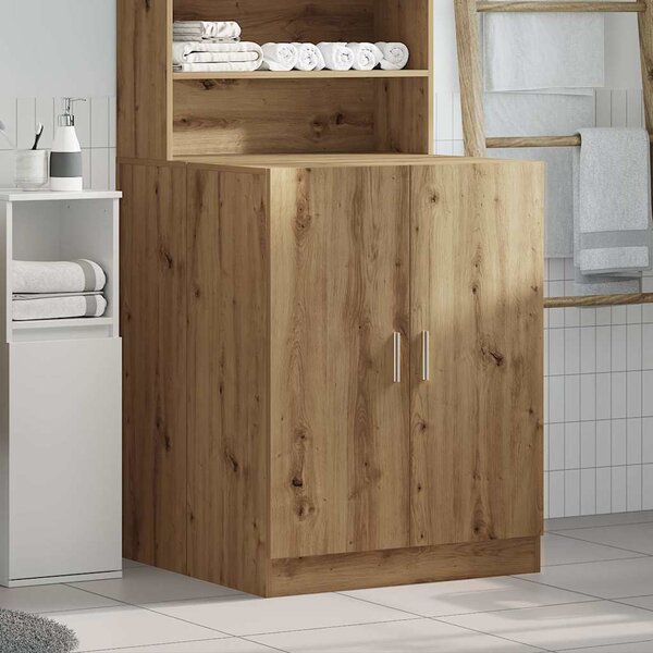 Szafka na pralkę, kolor dąb artisan, 70,5x71,5x91,5 cm