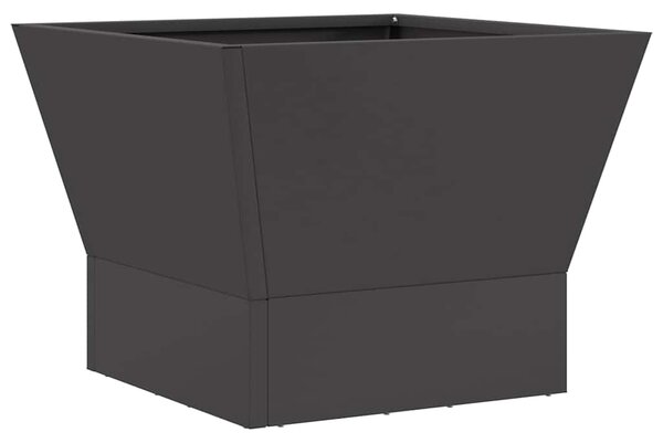 Kominek Czarny 40 x 40 x 35 cm Stal