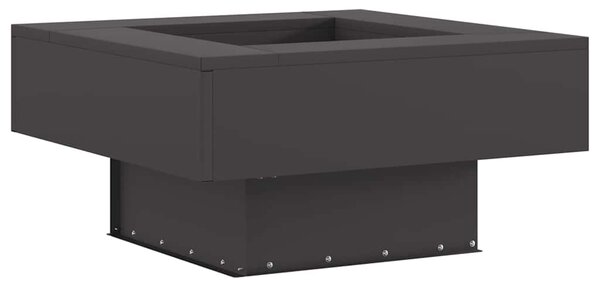 Kominek Czarny 60 x 60 x 30 cm Stal