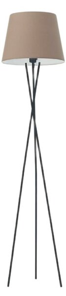 Lampa stojąca podłogowa trójnóg z abażurem walec MORIS