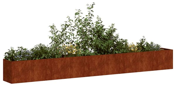 Doniczka Rusty 360x40x40 cm Stal nierdzewna