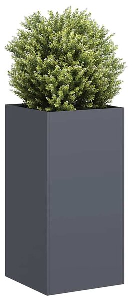 Doniczka Antracyt 40x40x80 cm Stal walcowana na zimno