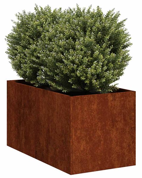 Doniczka Rusty 40x80x40 cm Stal nierdzewna
