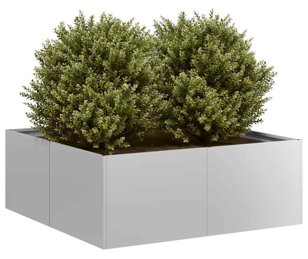 Doniczka 80x80x30 cm Stal ocynkowana