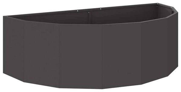 Donica Czarny 120 x 60 x 35 cm Stal